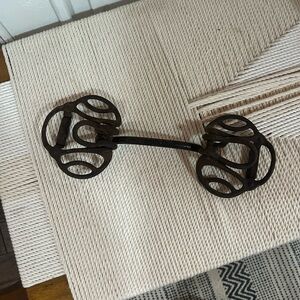 Vintage Snaffle #: Horse Bit With Unusual Cheek Guards